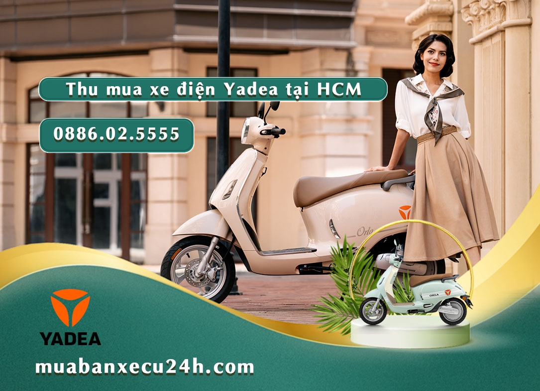 Thu mua xe máy điện Yadea