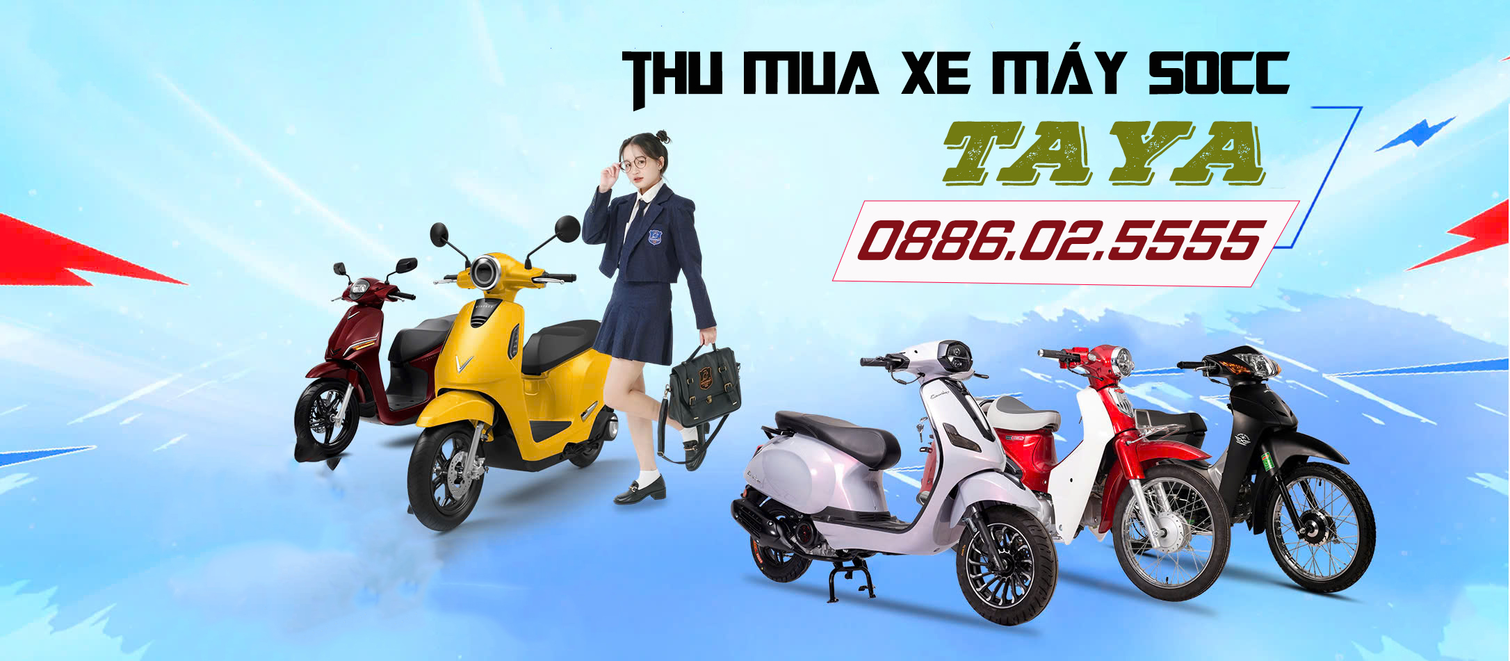 Thu mua xe máy Taya
