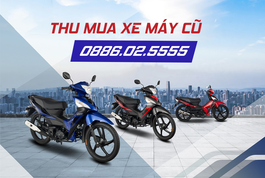 Thu mua xe máy cũ xe hư hỏng tại Bình Thạnh