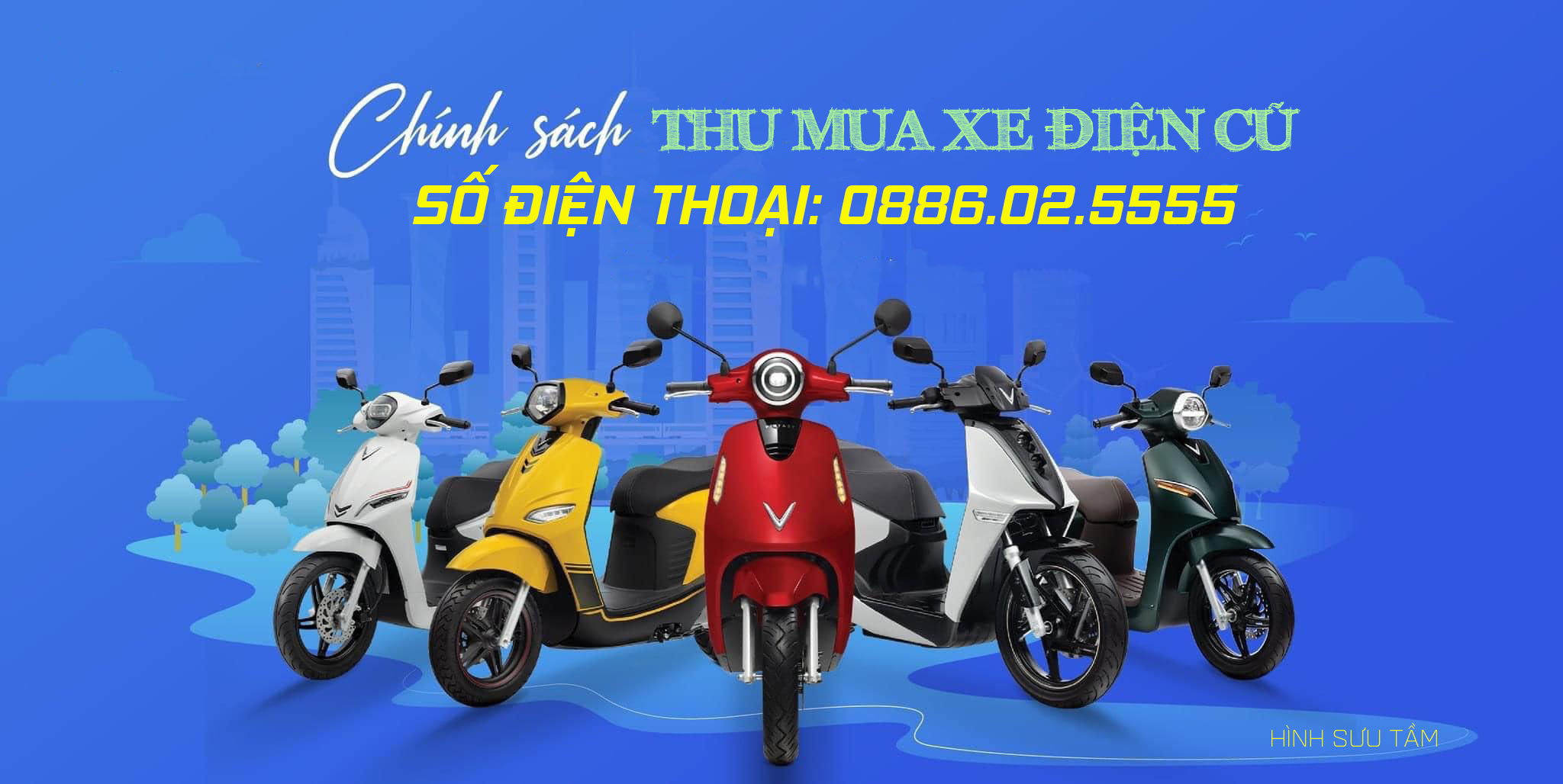 Thu mua xe điện cũ VinFast, Yadea, Dibao, DK Bike, Pega